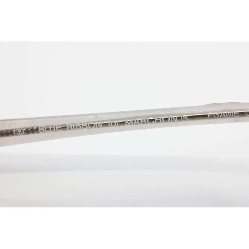 Blue Ribbon for Marchon BR 16 Blue Mist Oval Eyeglasses Frames 54-16-130 38363